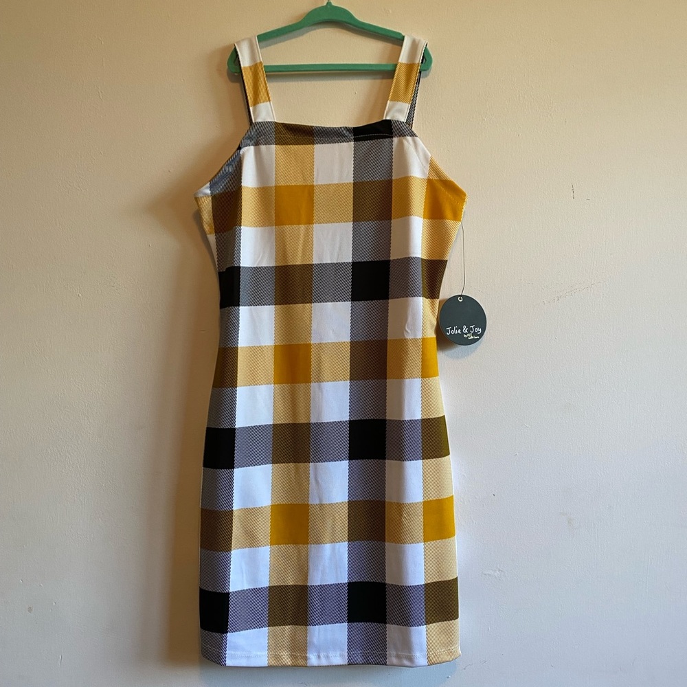 Women’s Plaid Minidress - size small